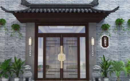 杭州您是否了解不同形式的中式门头设计要点？